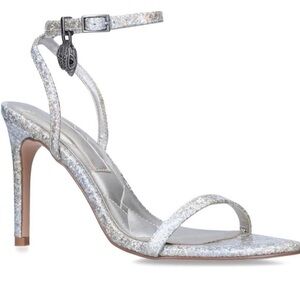 Kurt Geiger Metallic Gold Heels Shoreditch